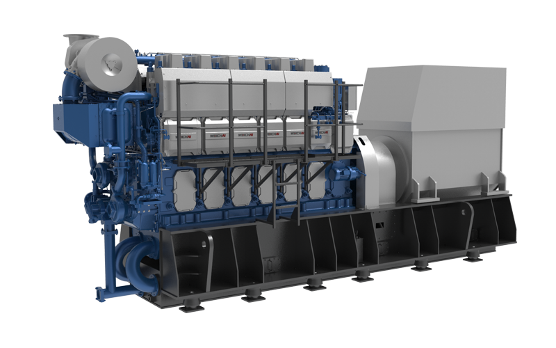 Grupo gerador terrestre padrão de 2000 kVA - 2750 kVA
